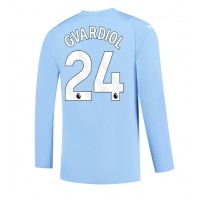 Koszulka piłkarska Manchester City Josko Gvardiol #24 Strój Domowy 2023-24 tanio Długi Rękaw